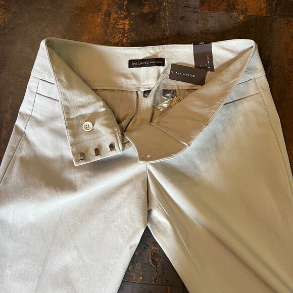 NWT The Limited Beige Exact Stretch Bootcut Pants, Size 2 - Picture 6 of 10